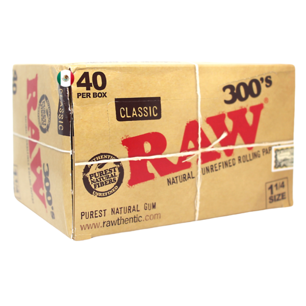 Papel Raw Black Edition 1 1/4 de 78mm + filtro cartón