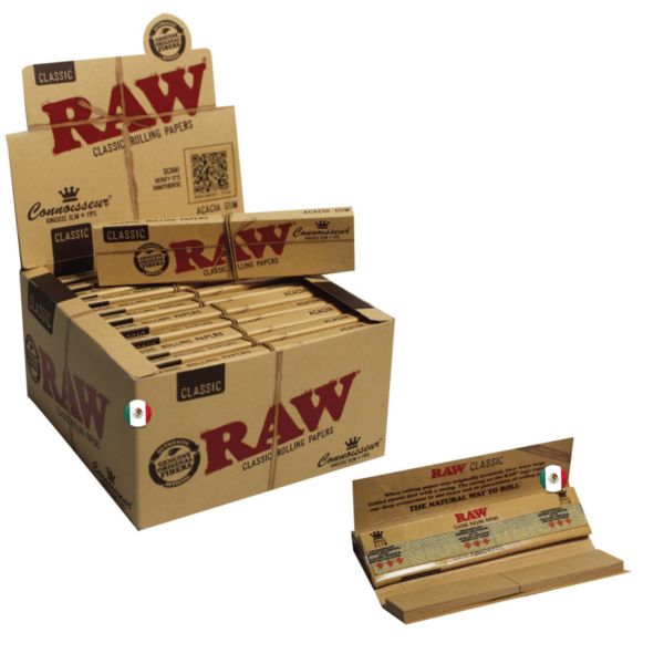 Raw Clasico King Size Slim Con Filtro