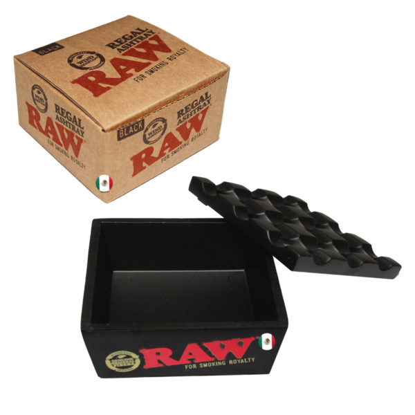 Cenicero Raw Regal Ashtray Black